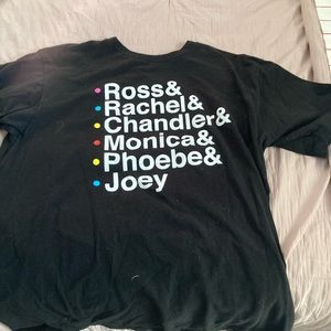 Ross and Rachel and chandler and Monica and Phoebe and Joey shirt